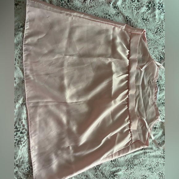 New satin pajama, light pink , large size , made in Italy - Picture 6 of 6